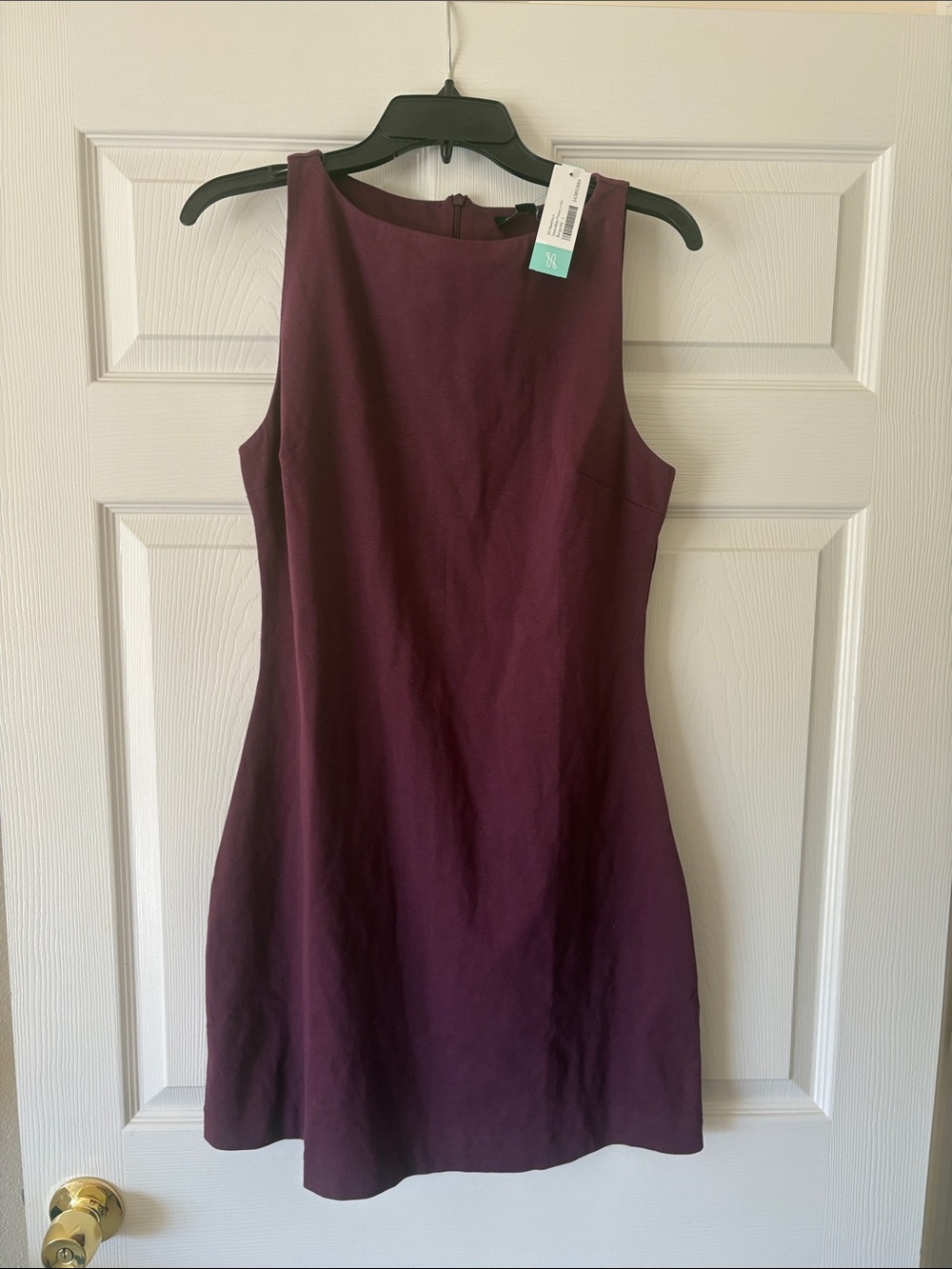 41 Hawthorn Plum Sleeveless Mini Dress